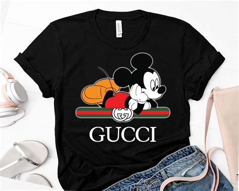 disney gucci dress|gucci mickey mouse check shirt.